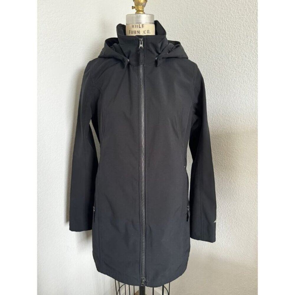 Eddie Bauer | Long Line Softshell Jacket w/ Removable Hood size M